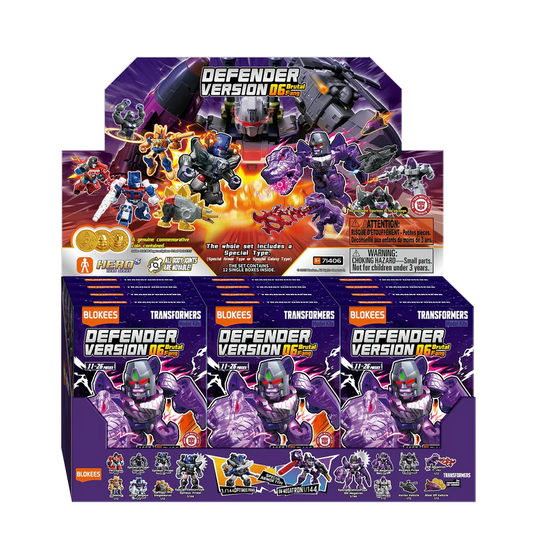 Blokees Transformers Defender Version 06 Brutal Fang *FULL DISPLAY BOX*