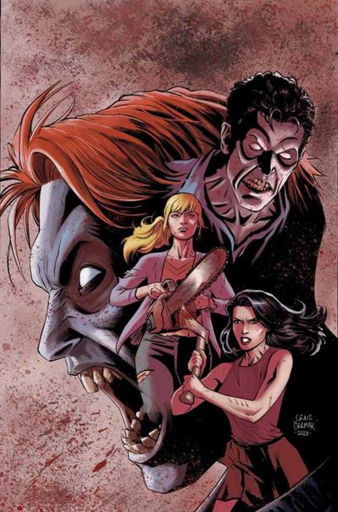 Archie X Army Of Darkness #4 Cover G 1:10 Craig Cermak Full Art Variant