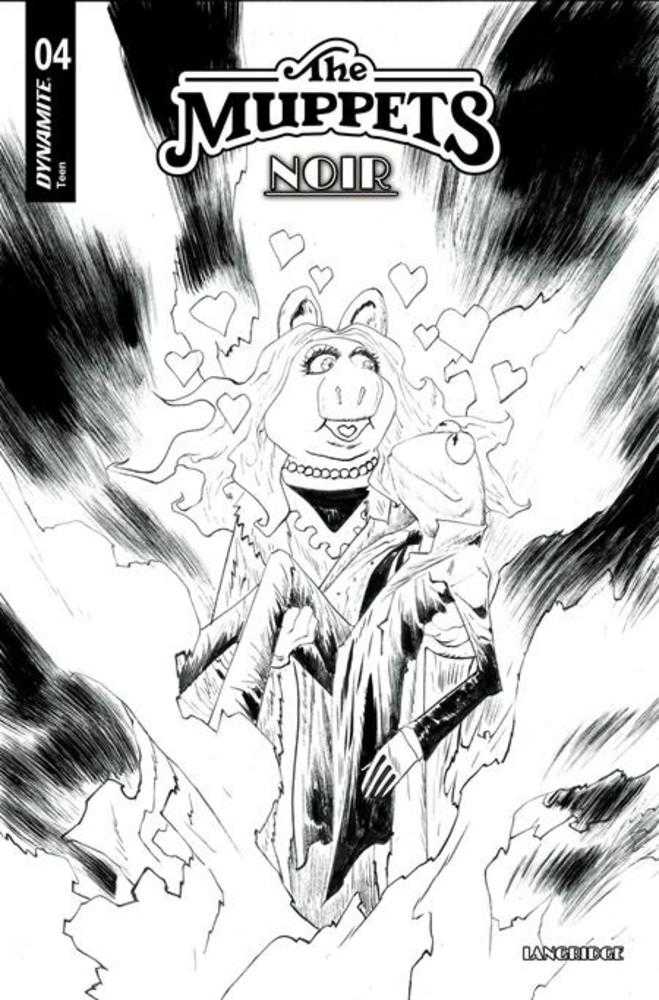 Muppets Noir #4 Cover D 1:10 Jae Lee Line Art Variant