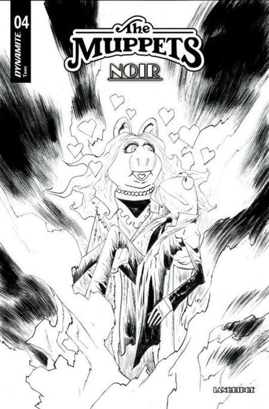 Muppets Noir #4 Cover D 1:10 Jae Lee Line Art Variant
