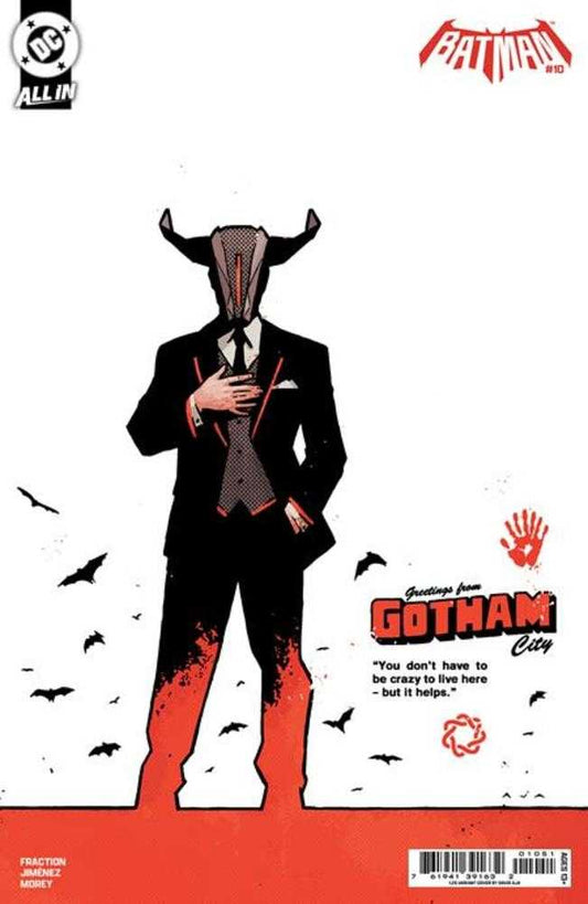 Batman #10 Cover F 1:25 David Aja Card Stock Variant
