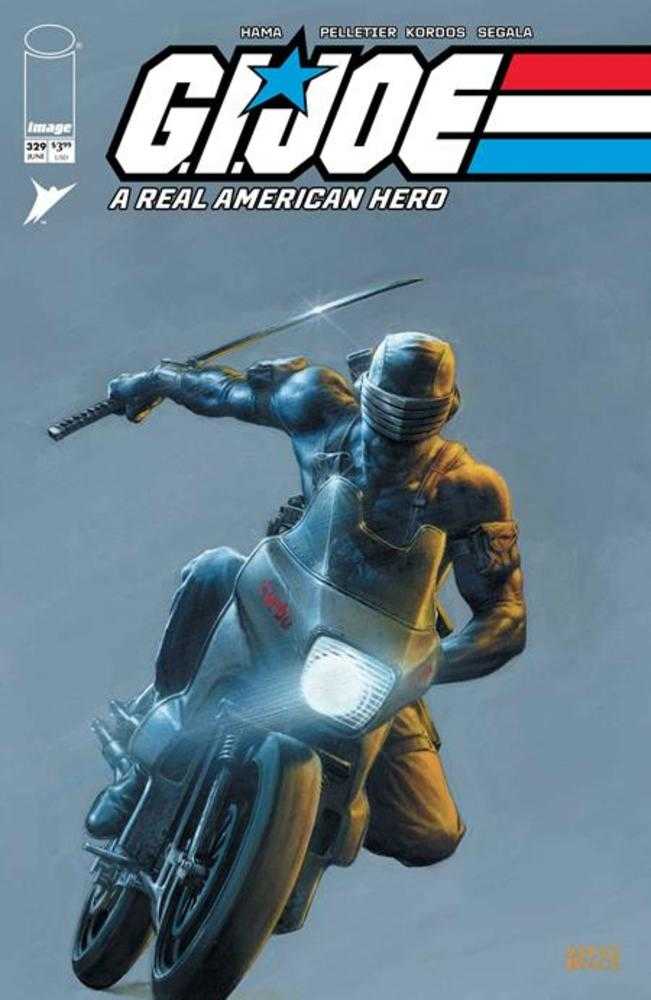 G.I. Joe A Real American Hero #329 Cover C 1:10 Steve Beach Gears Of Joe Variant