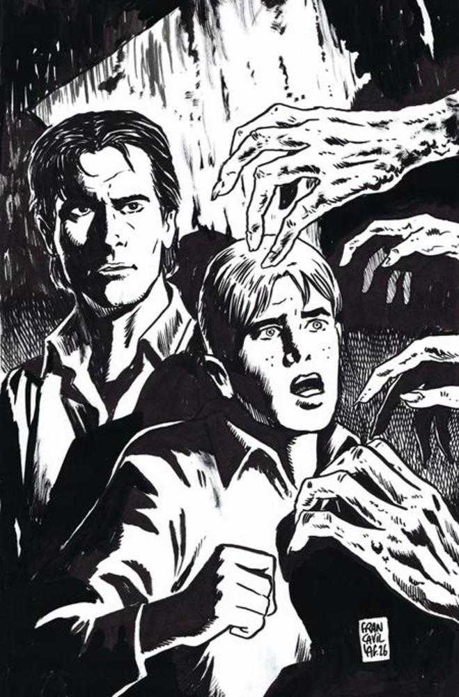 Archie X Army Of Darkness #4 Cover N Inc 1:7 Francesco Francavilla Line Art Full Art Variant