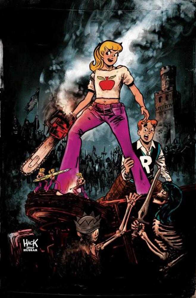 Archie X Army Of Darkness #4 Cover O Inc 1:7 Robert Hack Betty Variant Full Art Variant
