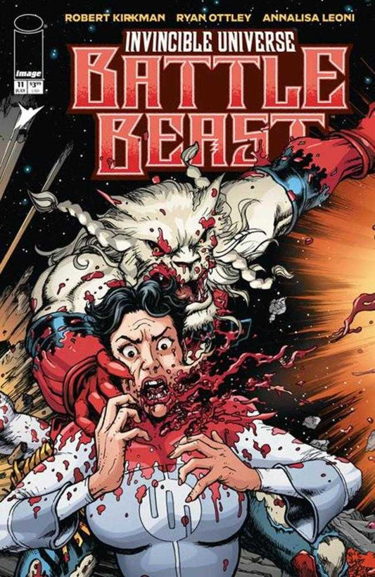 Invincible Universe Battle Beast #11 Cover C 1:10 Chris Burnham & Brian Reber Connecting Variant