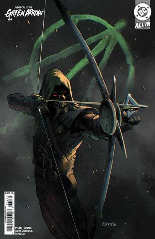 Absolute Green Arrow #4 (Of 6) Cover E 1:25 Tirso Cons Card Stock Variant