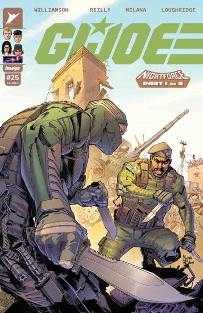 G.I. Joe #25 Cover E 1:50 Michele Rubini & Annalisa Leoni Variant