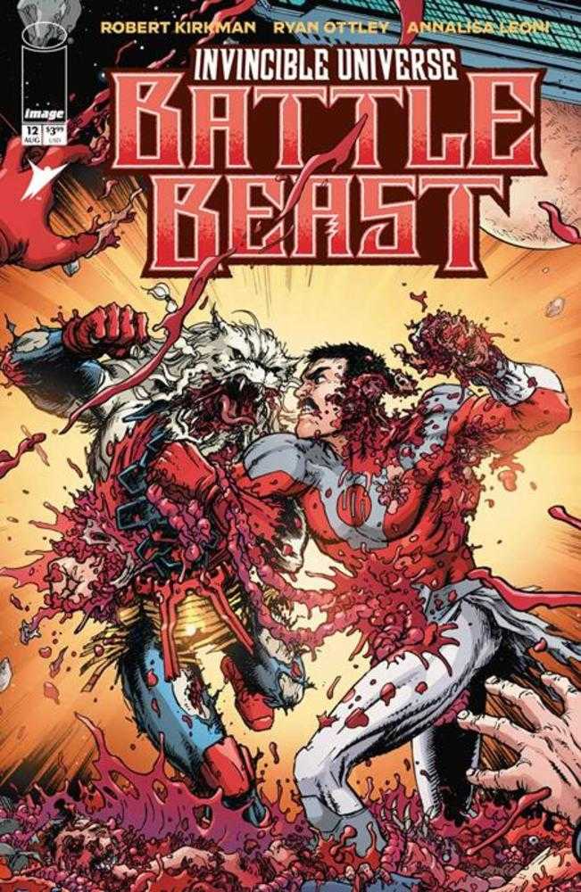 Invincible Universe Battle Beast #12 Cover C 1:10 Chris Burnham & Brian Reber Connecting Variant