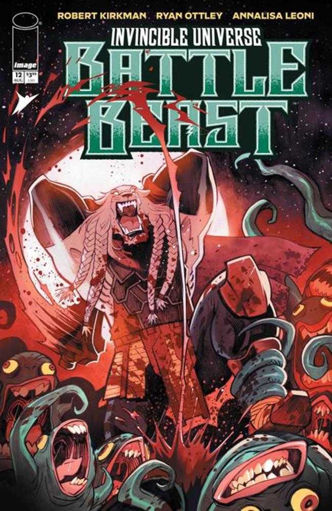 Invincible Universe Battle Beast #12 Cover E 1:50 Miki Montllo Variant