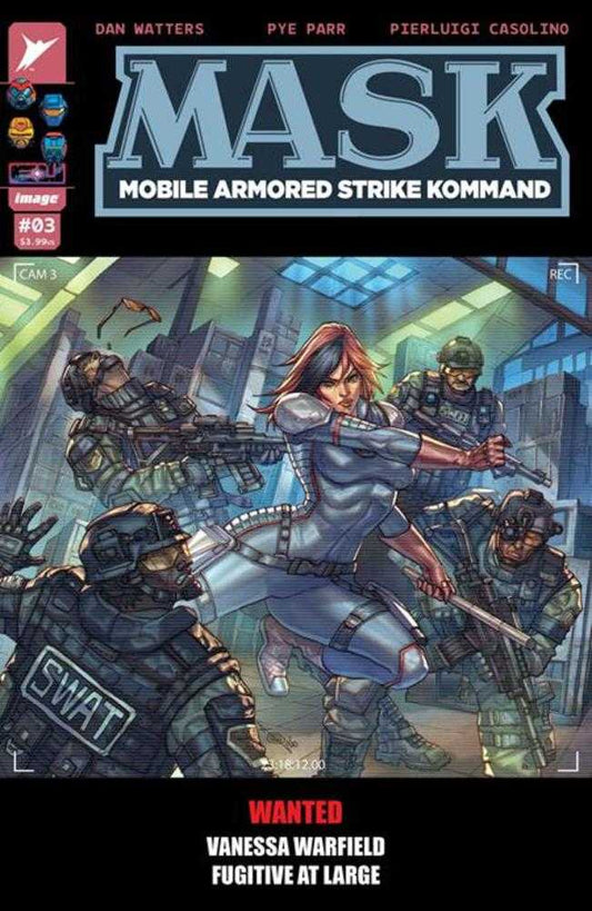 Mask #3 Cover D 1:25 Alan Quah Variant