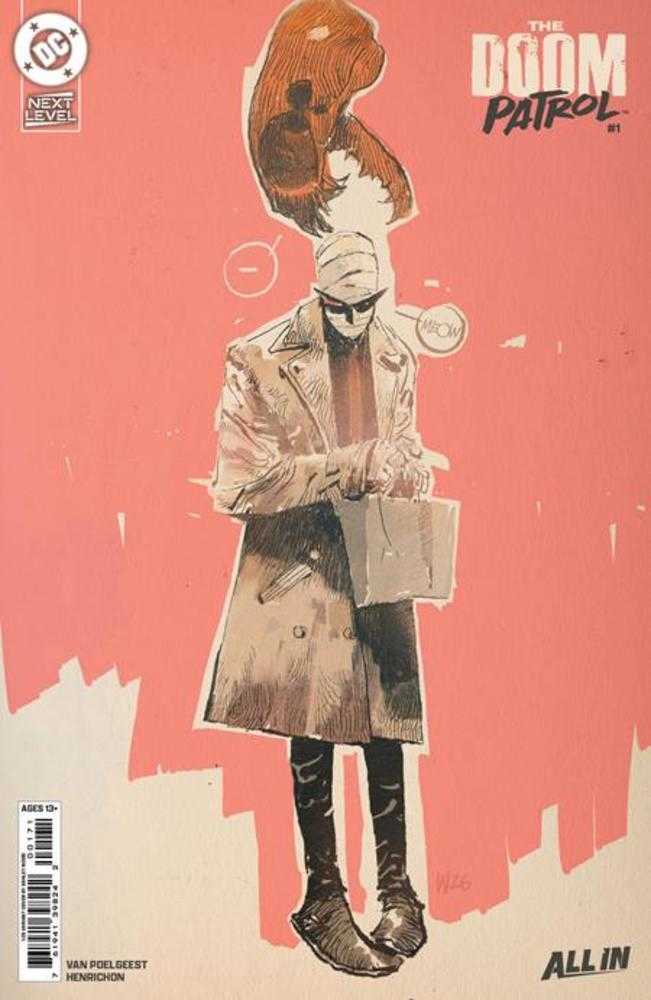 Doom Patrol #1 Cover G 1:25 Ashley Wood Card Stock Variant