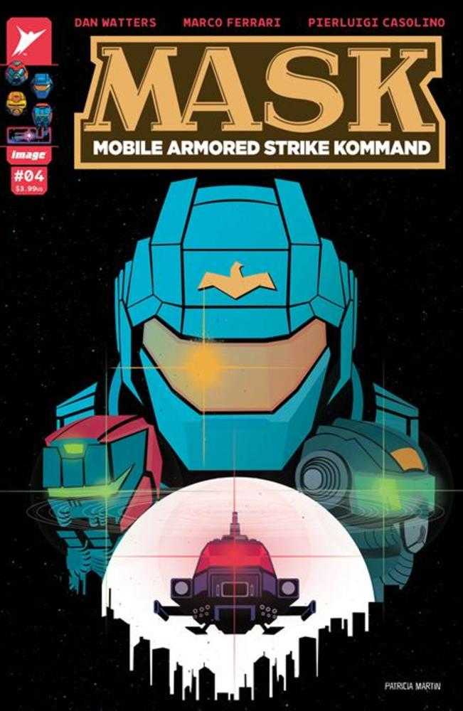 Mask #4 Cover D 1:25 Patricia Martin Variant