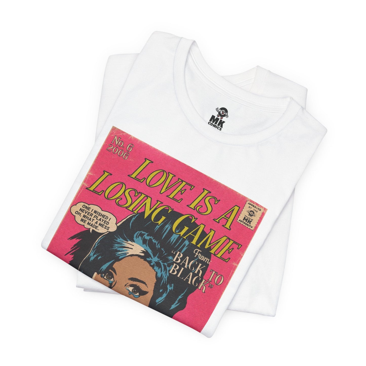 Amy Winehouse - Love Is A Losing Game - Unisex Jersey Short Sleeve Tee