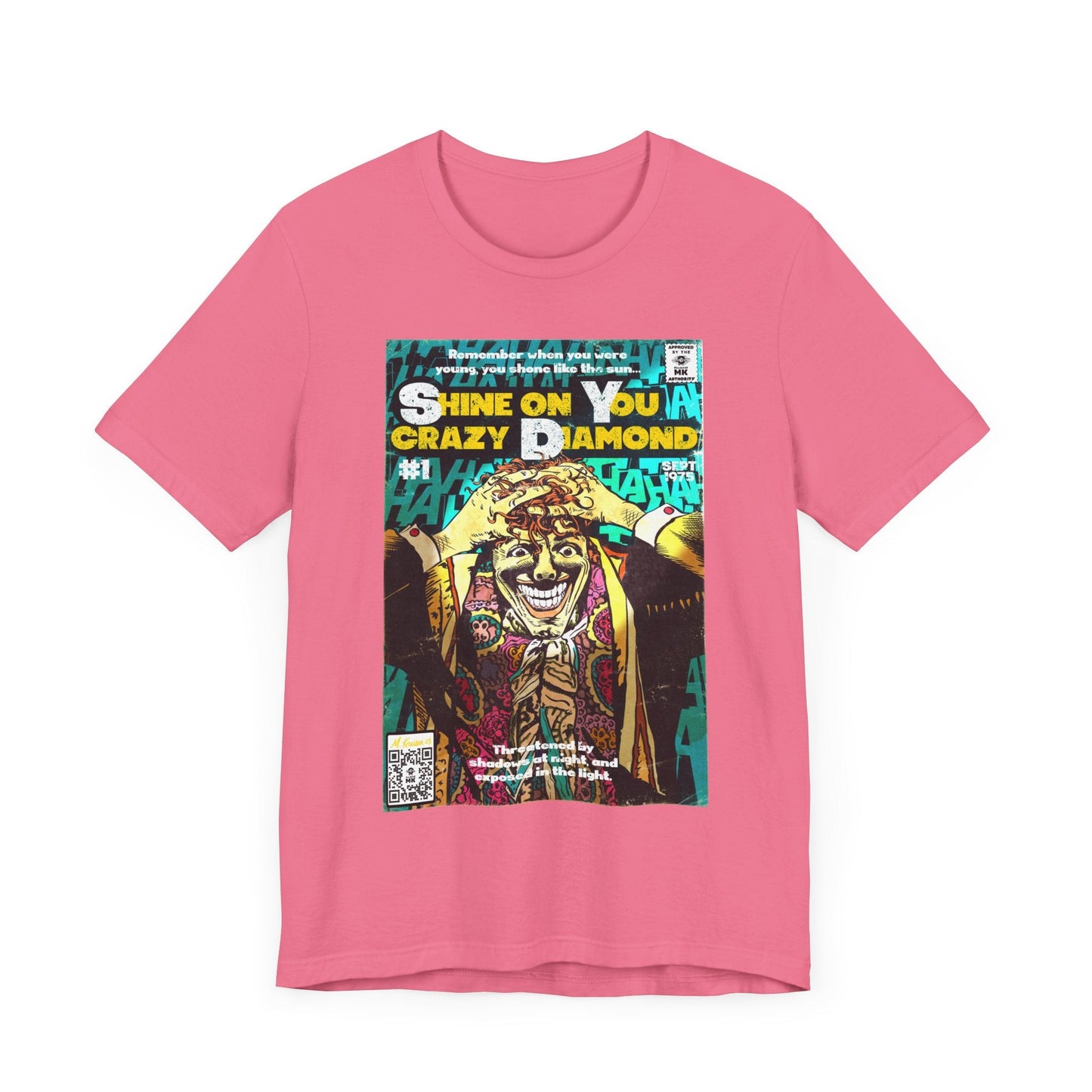 Pink Floyd - Shine on You crazy Diamond -  Unisex Jersey Short Sleeve Tee