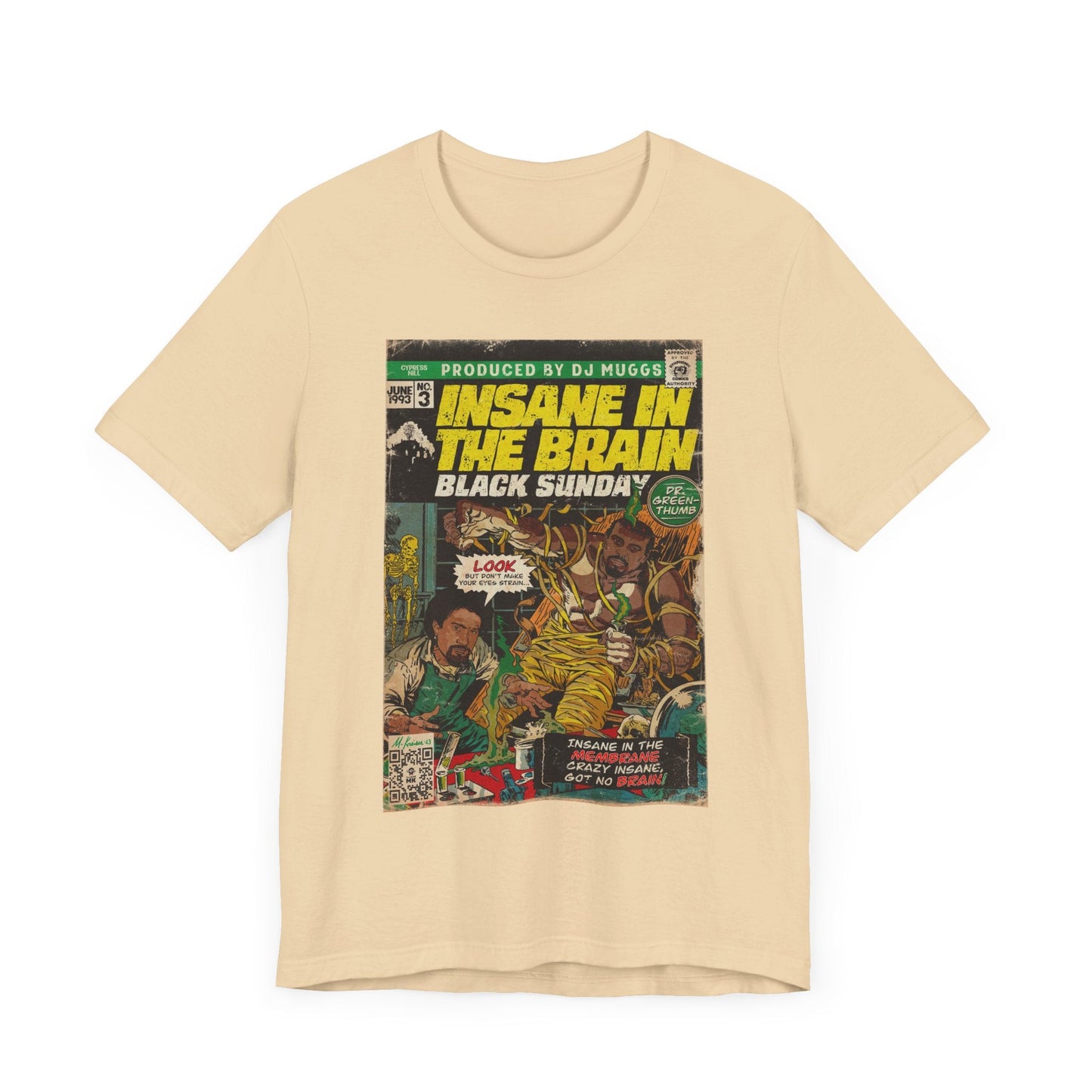 Cypress Hill - Insane In The Brain - Unisex Jersey Short Sleeve Tee