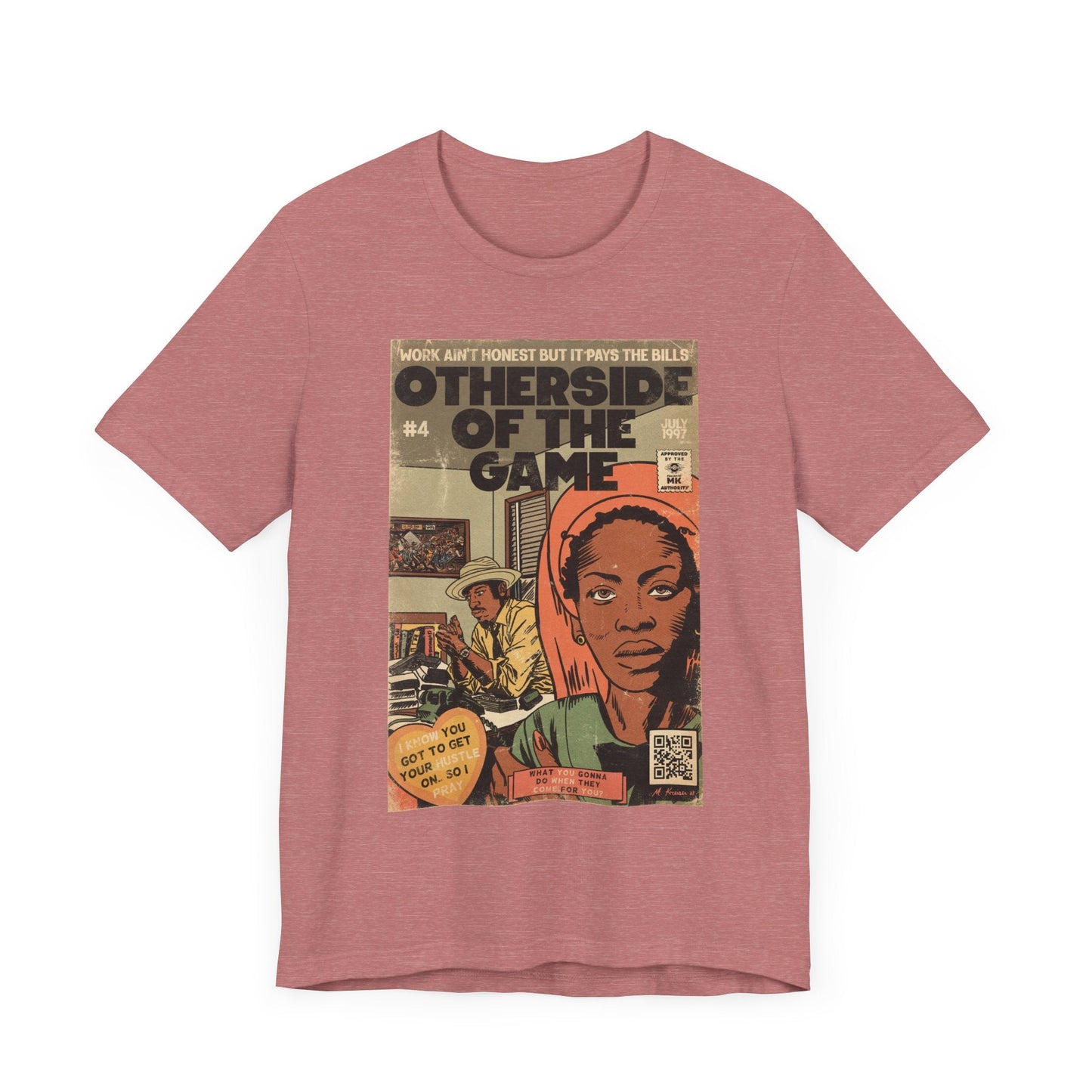 Erykah Badu - Otherside Of The Game - Unisex Jersey Short Sleeve Tee