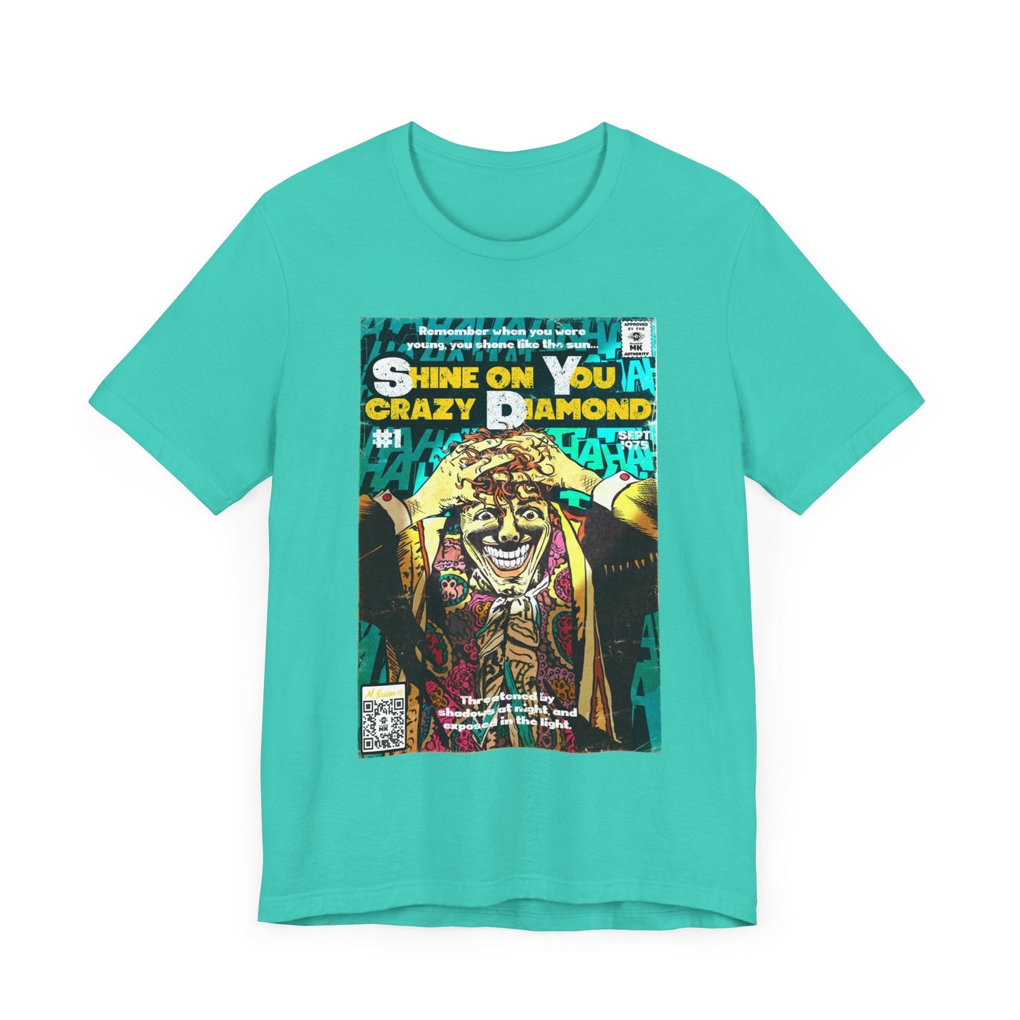 Pink Floyd - Shine on You crazy Diamond -  Unisex Jersey Short Sleeve Tee