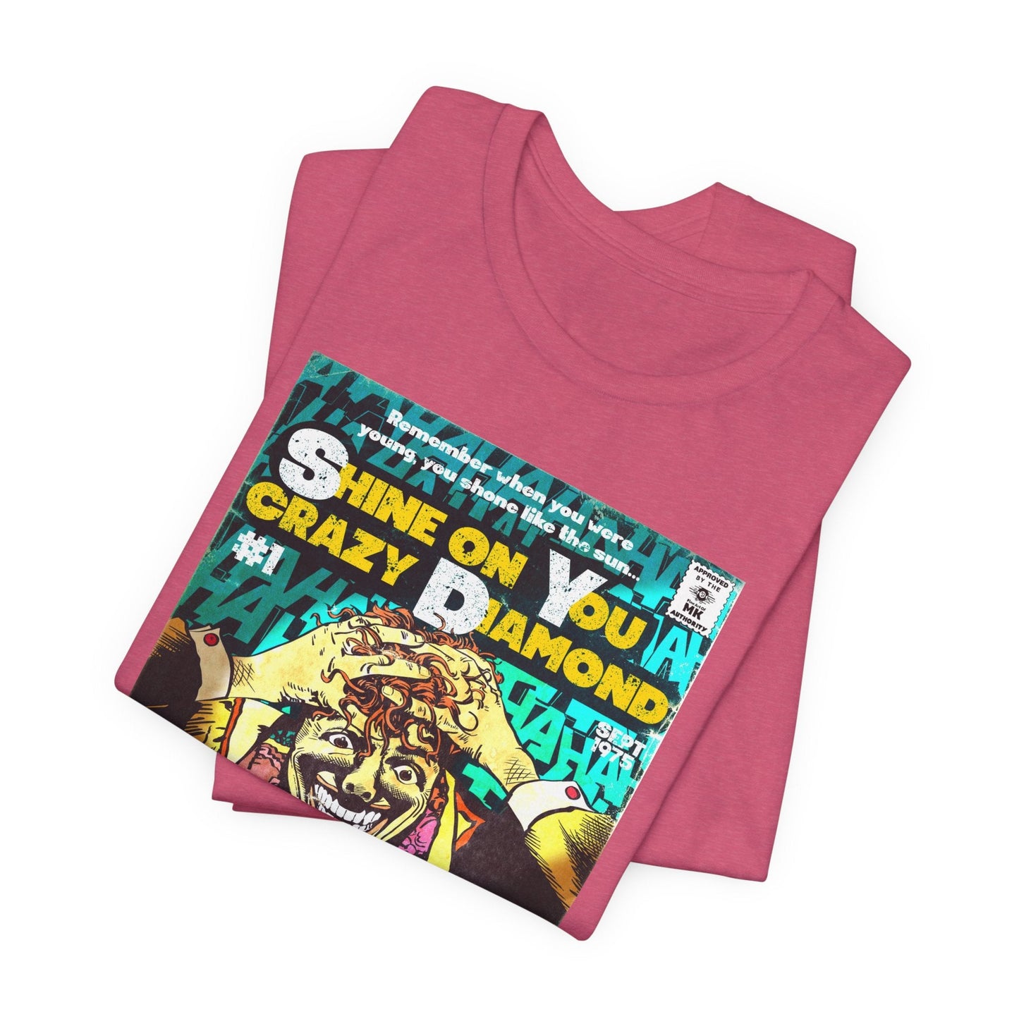 Pink Floyd - Shine on You crazy Diamond -  Unisex Jersey Short Sleeve Tee