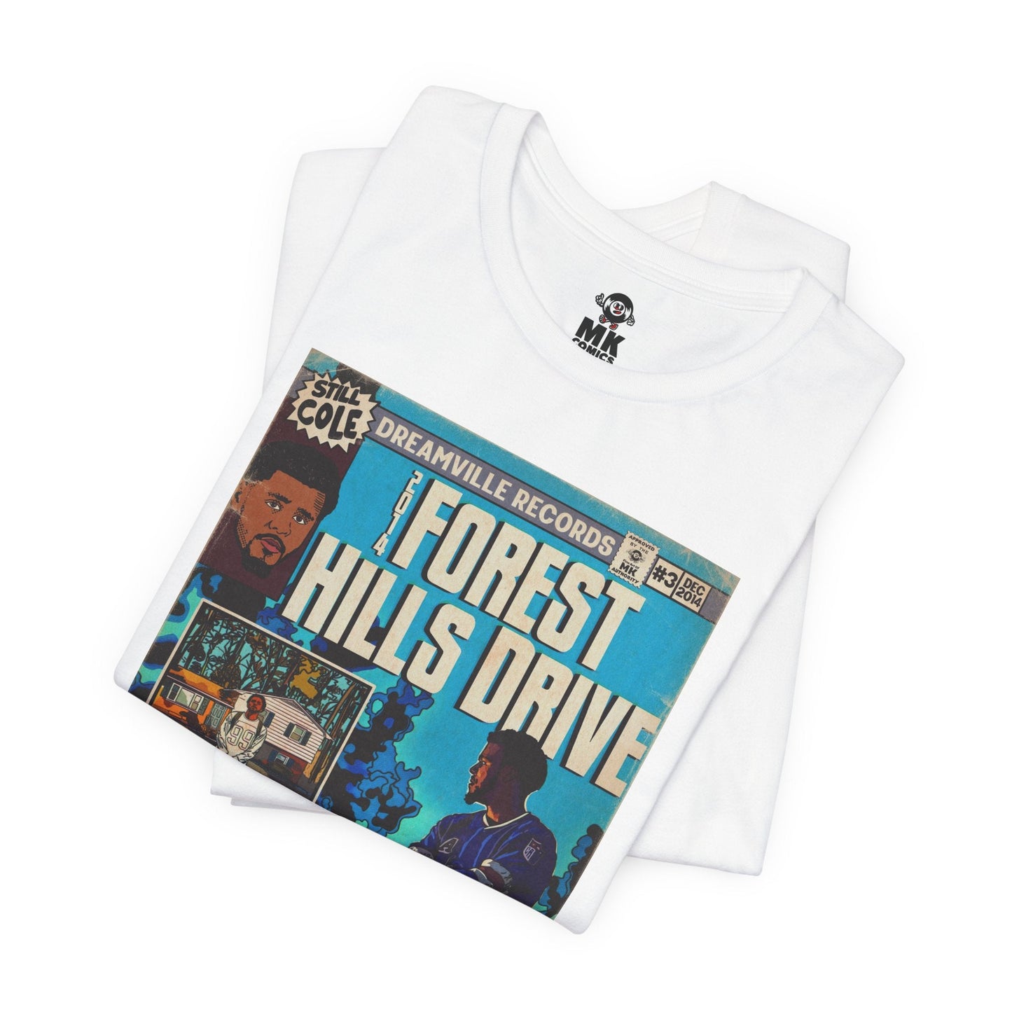 2014 Forest Hills Drive - Comic Book Art -  Unisex Jersey Short Sleeve Tee