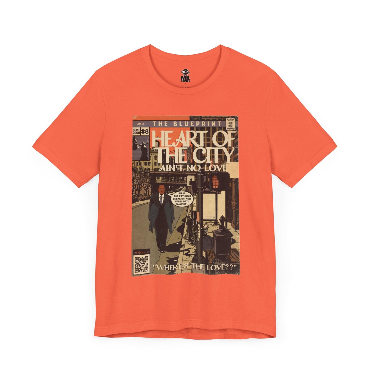 Heart of the City - Unisex Jersey Short Sleeve Tee