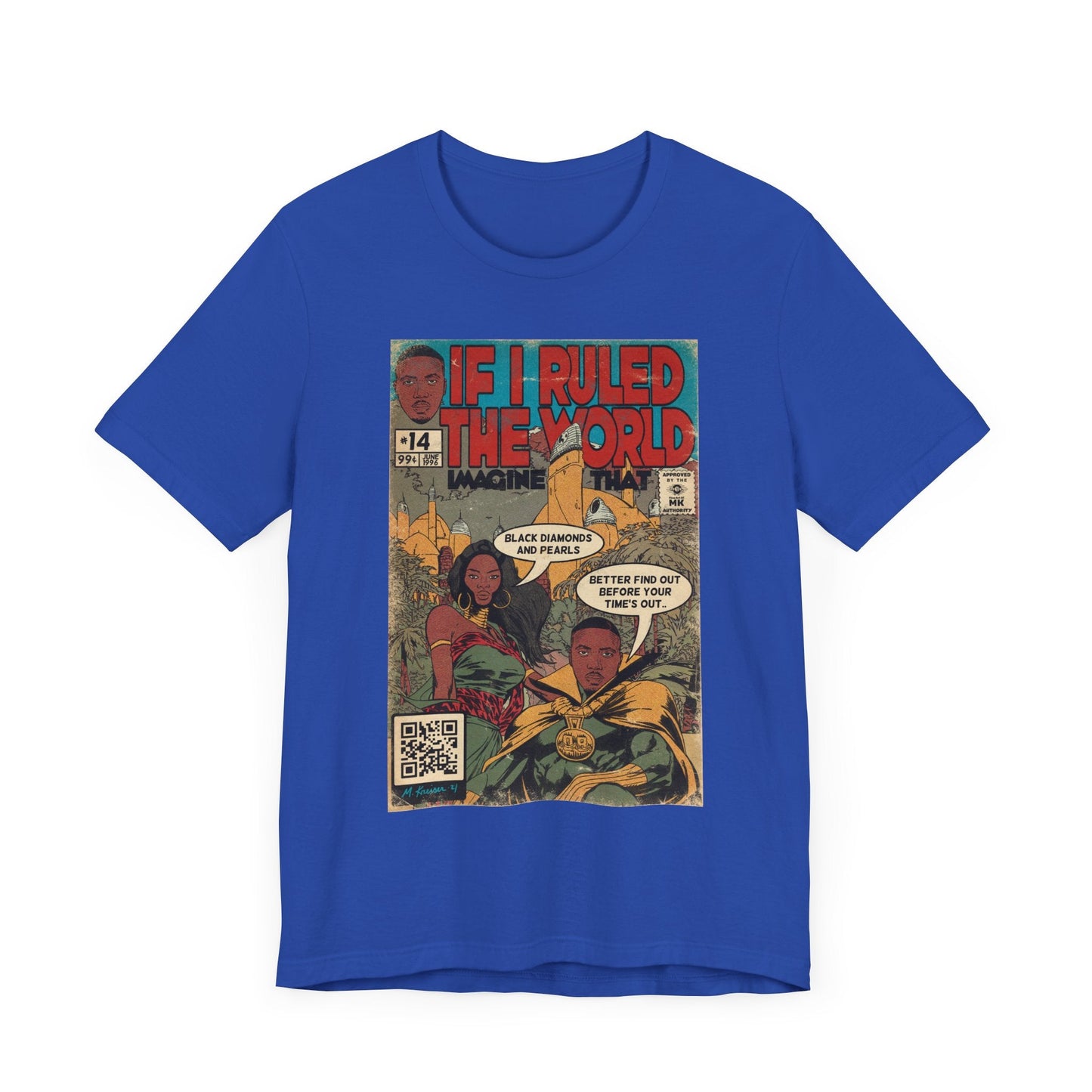 Nas & Lauryn - If I Ruled The World - Unisex Jersey T-Shirt