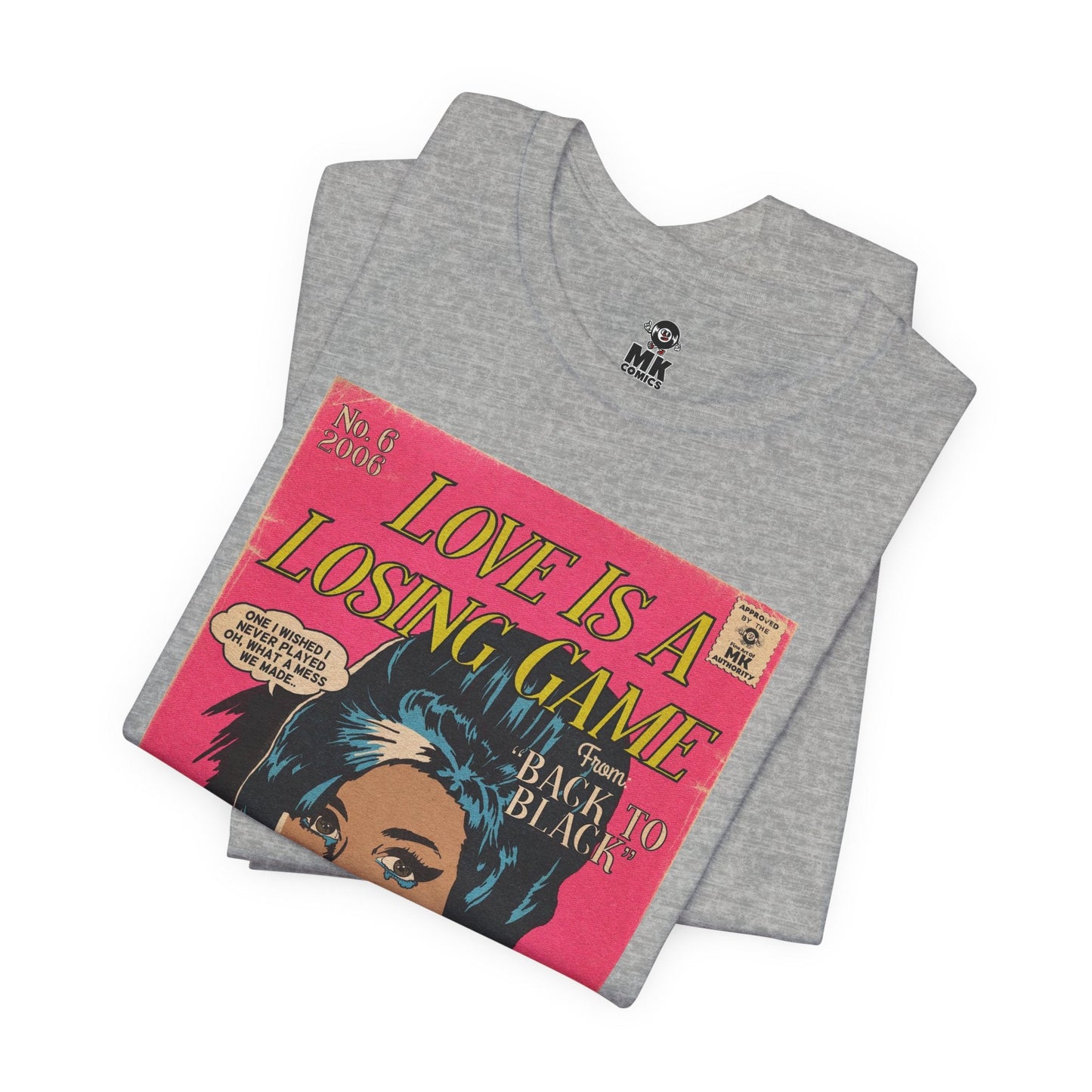 Amy Winehouse - Love Is A Losing Game - Unisex Jersey Short Sleeve Tee