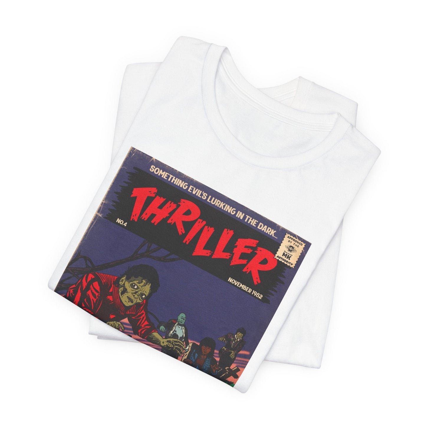 Michael Jackson - Thriller - Unisex Jersey Short Sleeve Tee