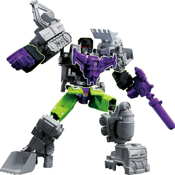 Transformers Defender Version Devastator Kits Combining Accessory