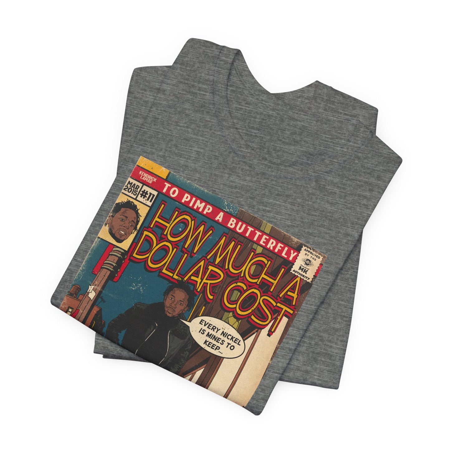 Kendrick Lamar - How Much A Dollar Cost - Unisex Jersey Short Sleeve Tee