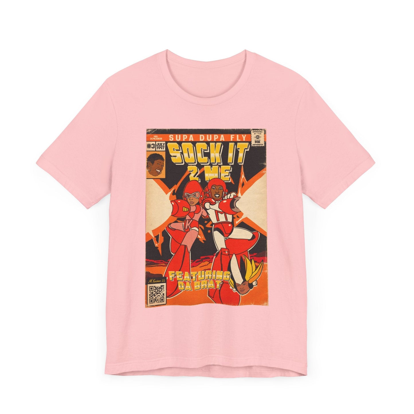 Missy Elliot, Da Brat, & Lil Kim - Sock It To Me - Unisex Jersey Short Sleeve Tee