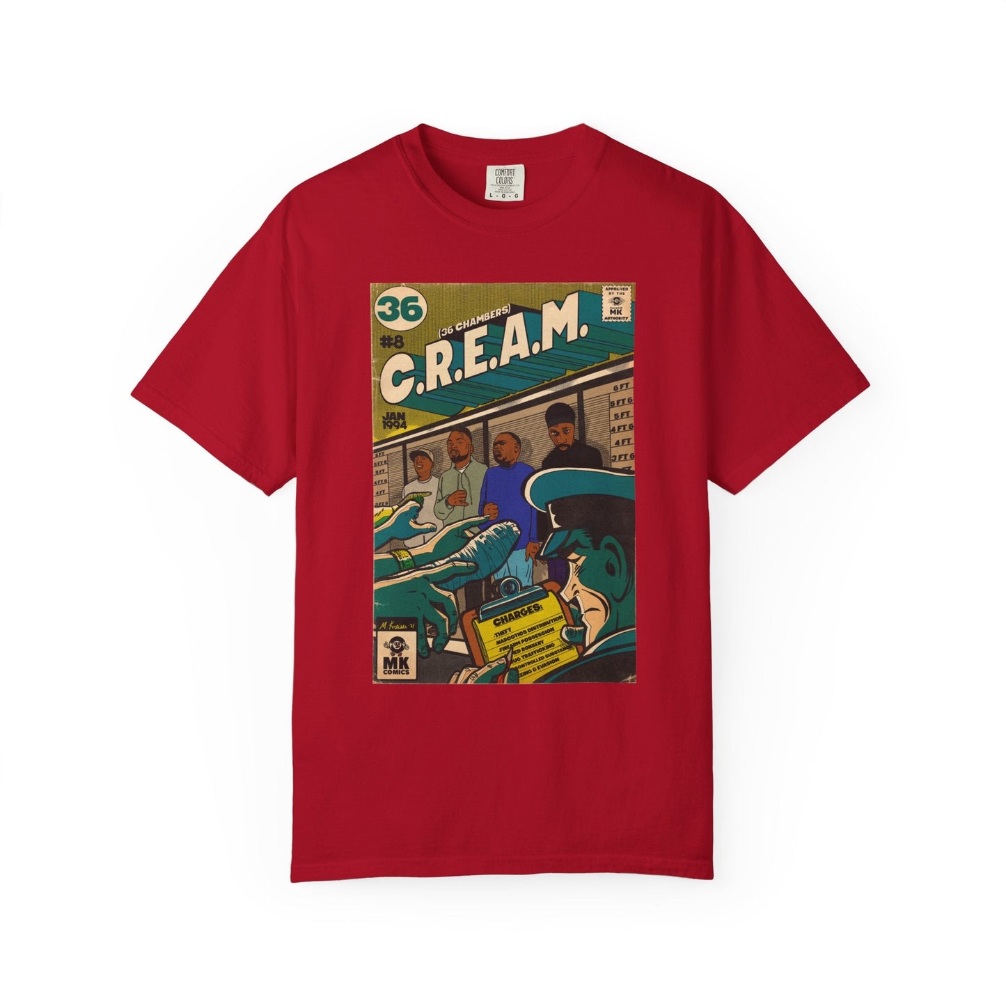 C.R.E.A.M - Unisex Comfort Colors T-shirt