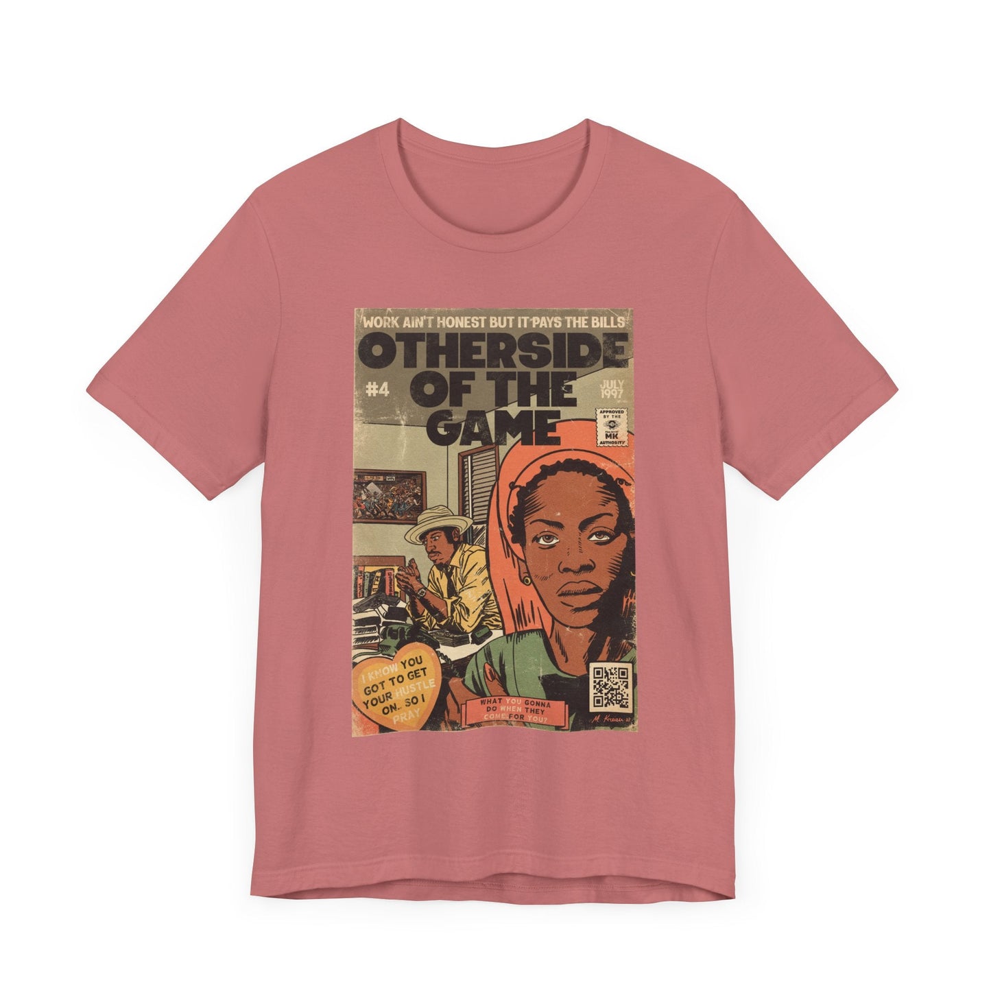 Erykah Badu - Otherside Of The Game - Unisex Jersey Short Sleeve Tee