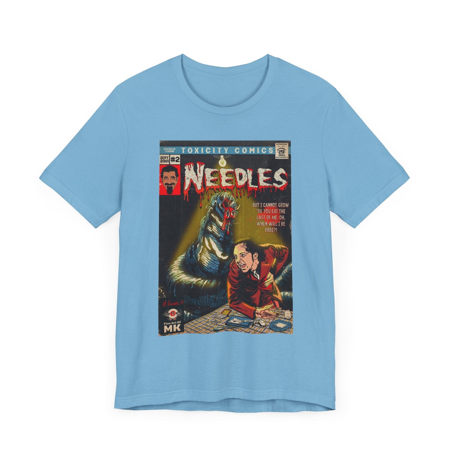 System of a Down - Needles - Unisex Jersey Short Sleeve Tee