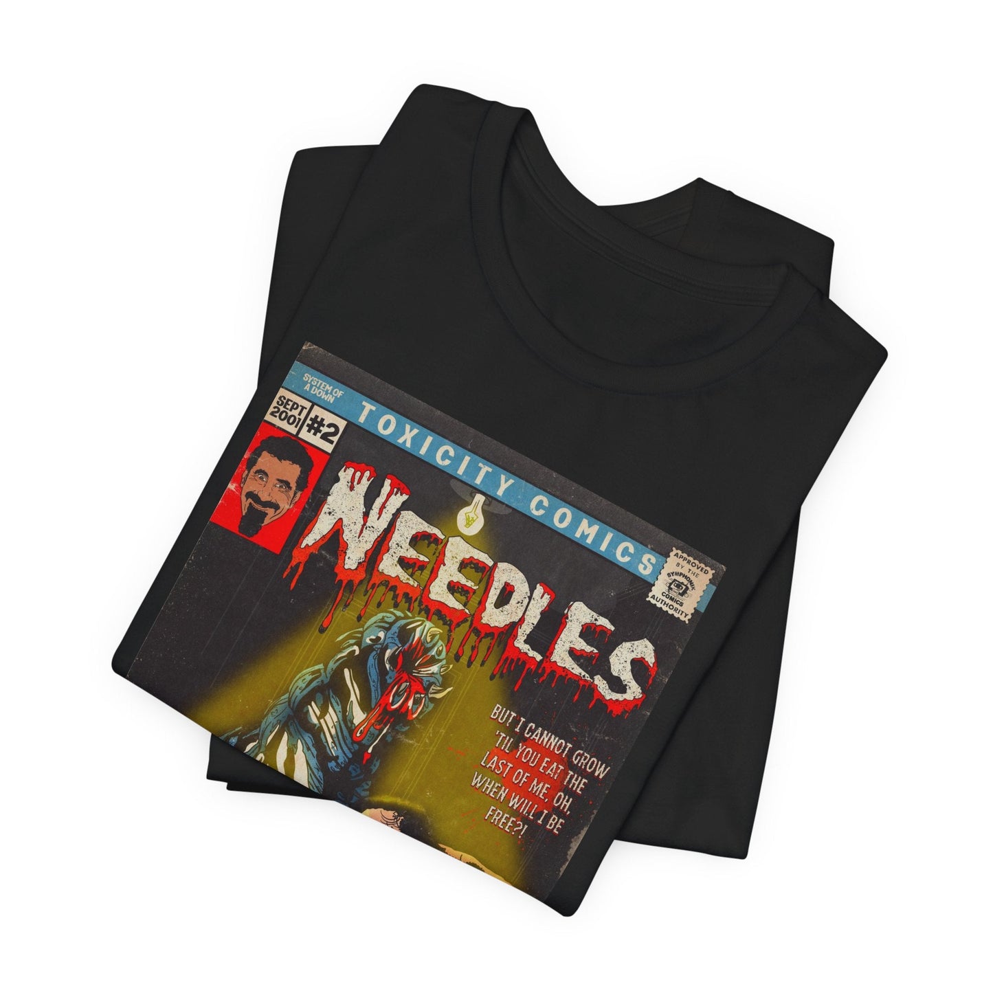 System of a Down - Needles - Unisex Jersey Short Sleeve Tee