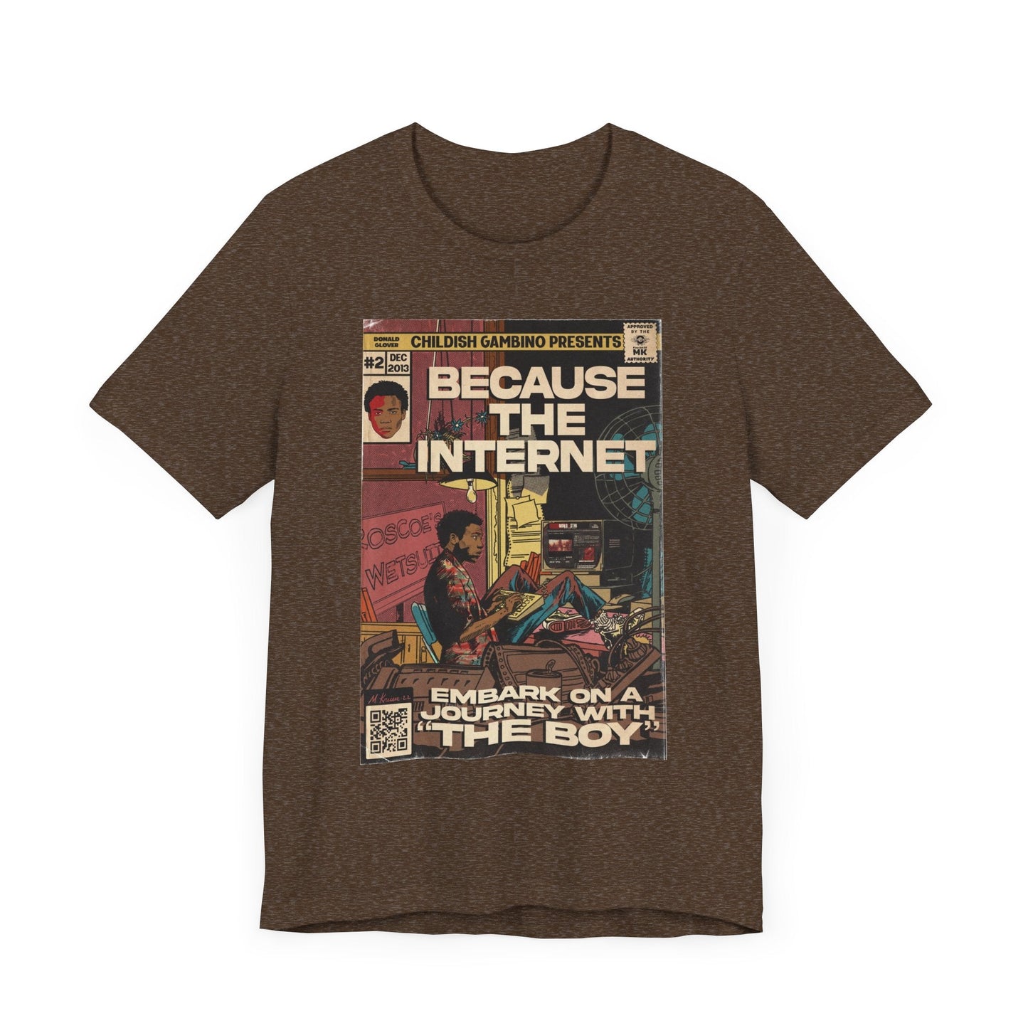 Childish Gambino- Because The Internet - Unisex Jersey Short Sleeve Tee