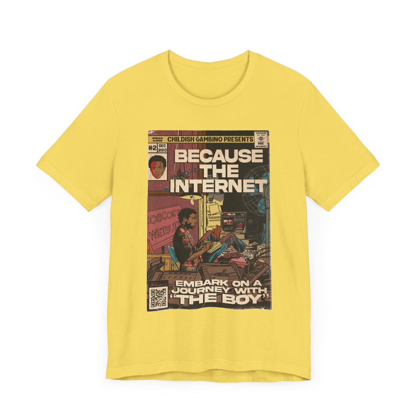 Childish Gambino- Because The Internet - Unisex Jersey Short Sleeve Tee