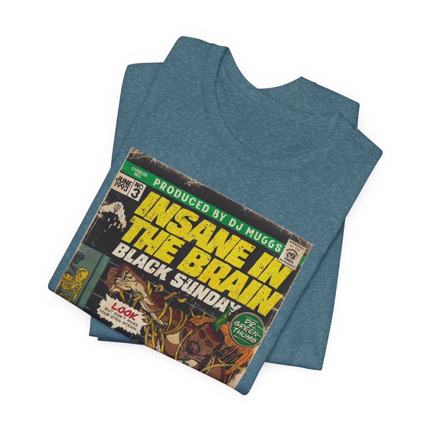 Cypress Hill - Insane In The Brain - Unisex Jersey Short Sleeve Tee