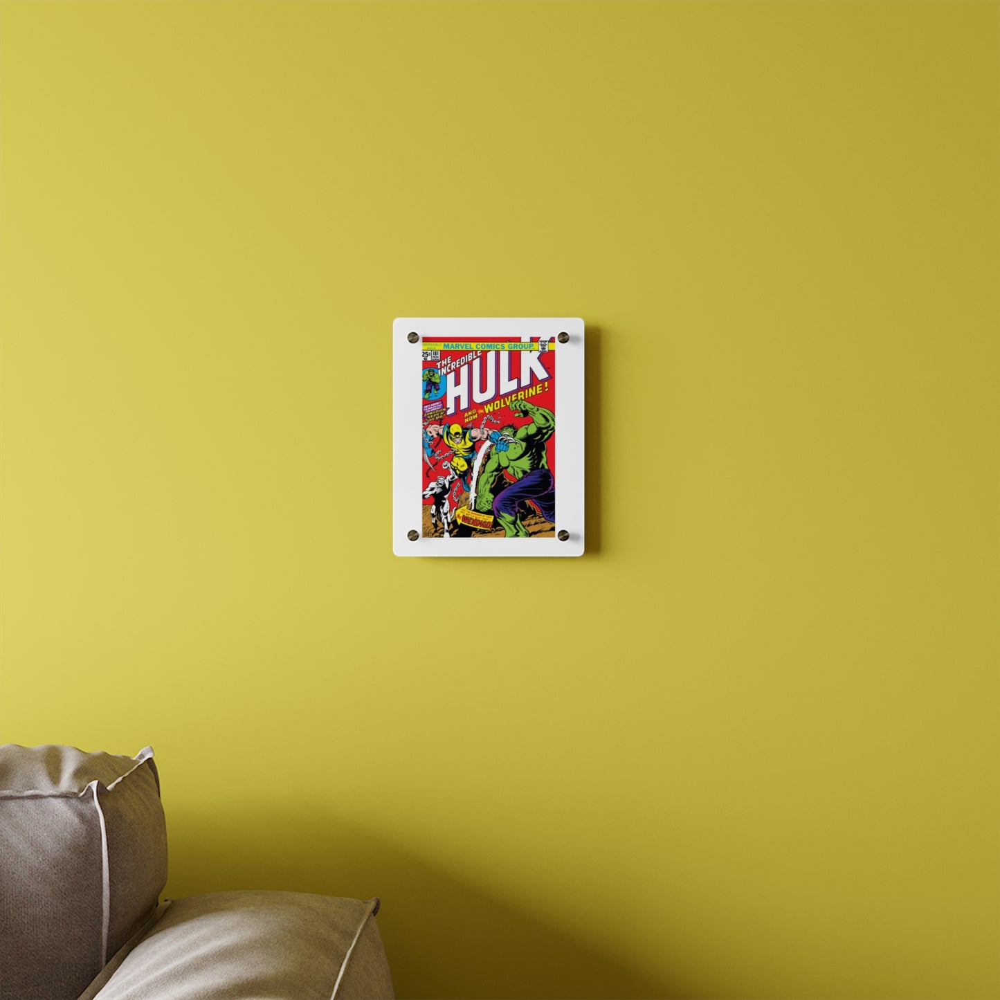 Incredible Hulk #181 Acrylic Wall Art Panel