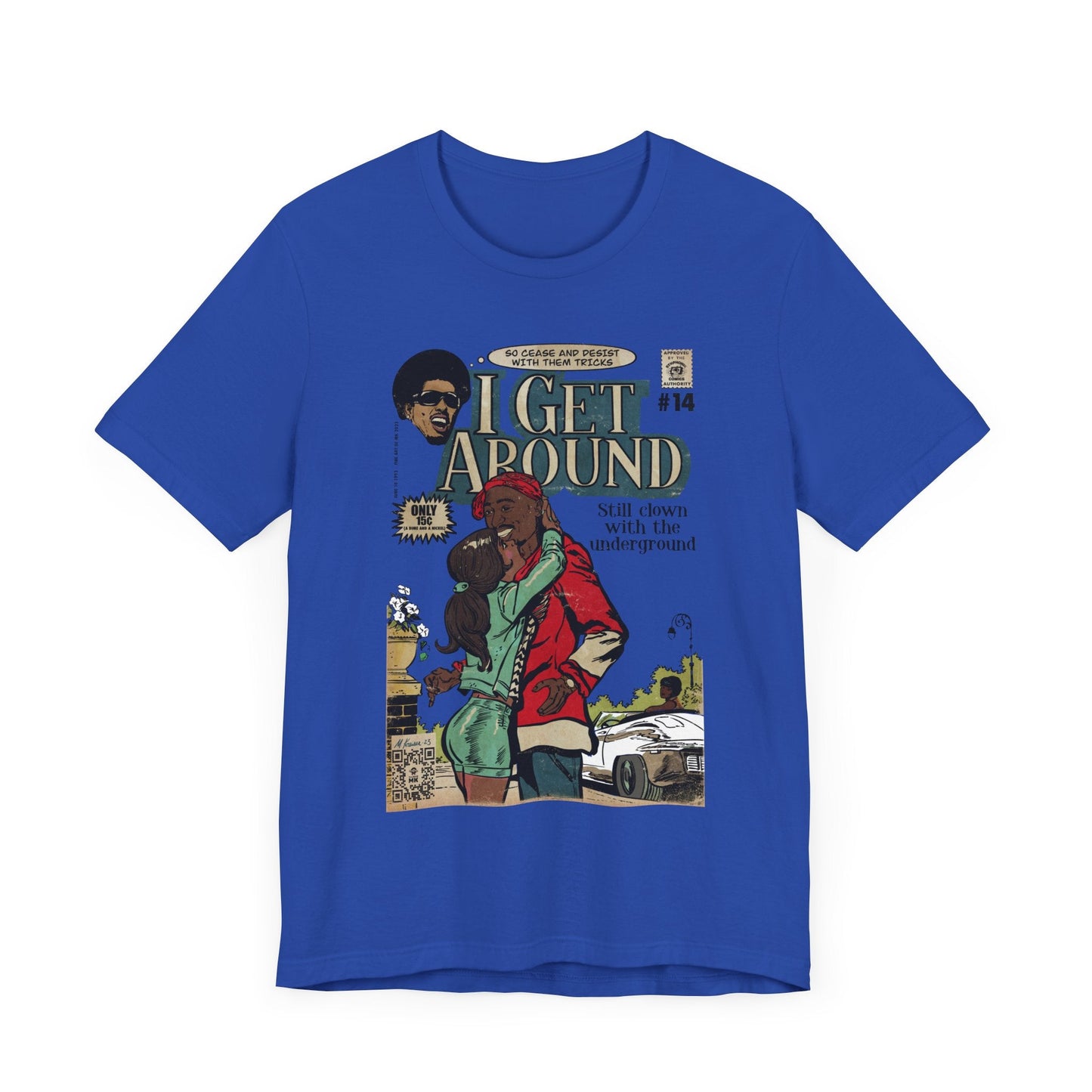 Get Around - Unisex Jersey Short Sleeve Tee