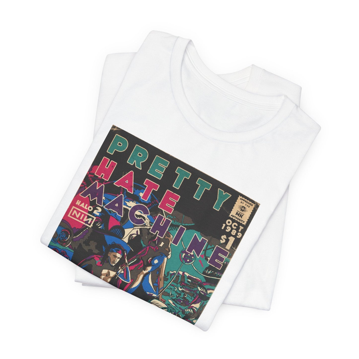 NIN- Pretty Hate Machine - Unisex Jersey Short Sleeve Tee