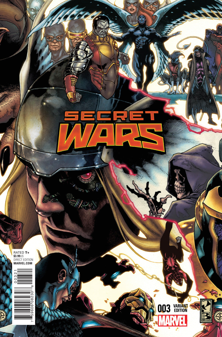 Secret Wars #3 (Of 8) Bianchi 1:20 Connecting Variant