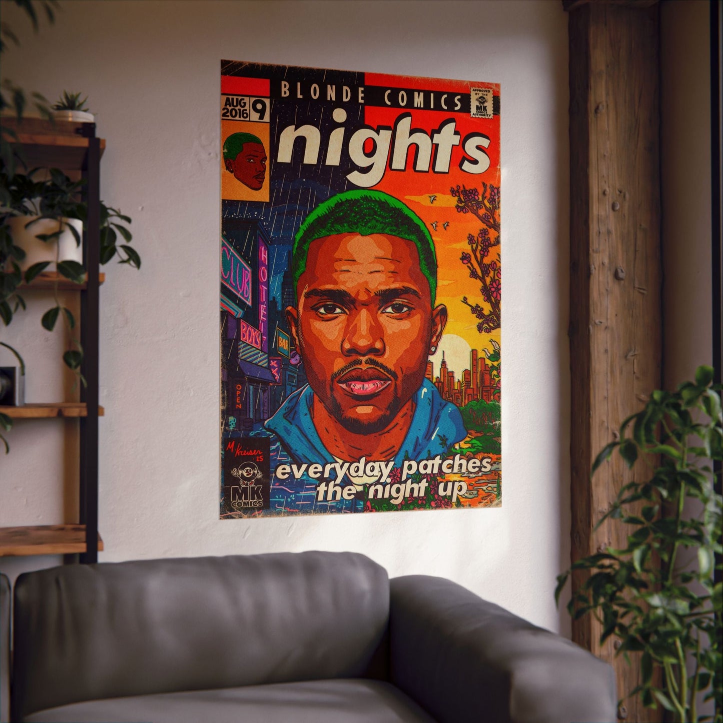 Nights - Matte Vertical Posters