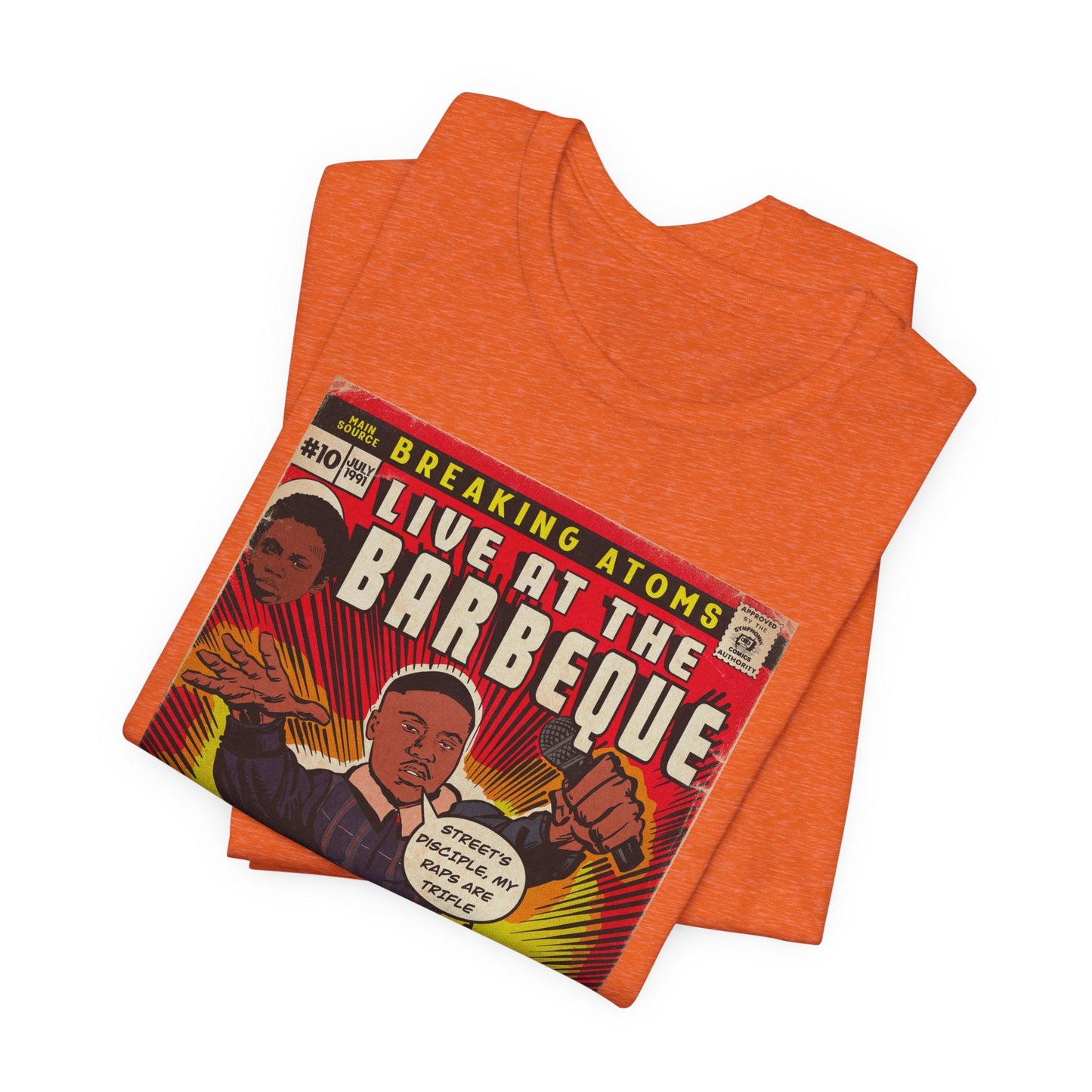 Main Source & Nas - Live at the Barbeque - Unisex Jersey Short Sleeve Tee