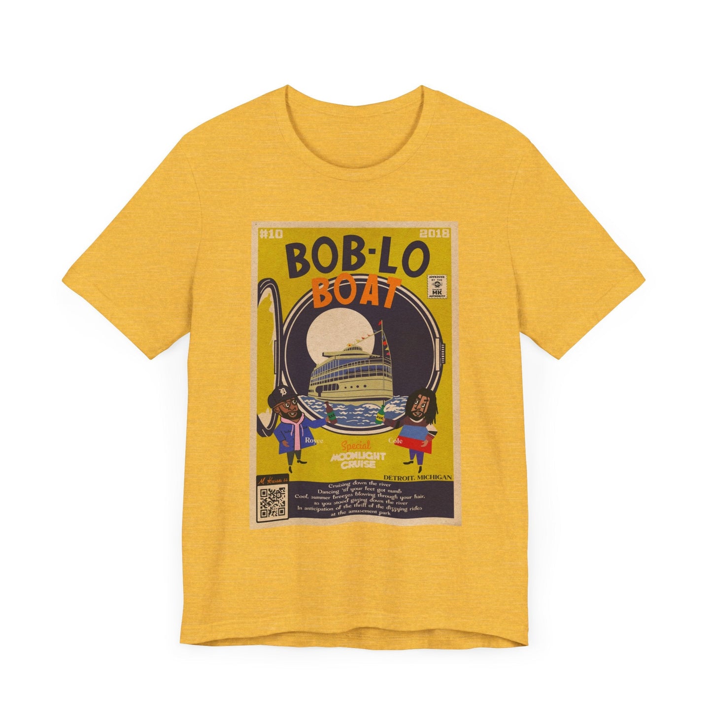 Royce & Cole - Boblo Boat - Unisex Jersey Short Sleeve Tee