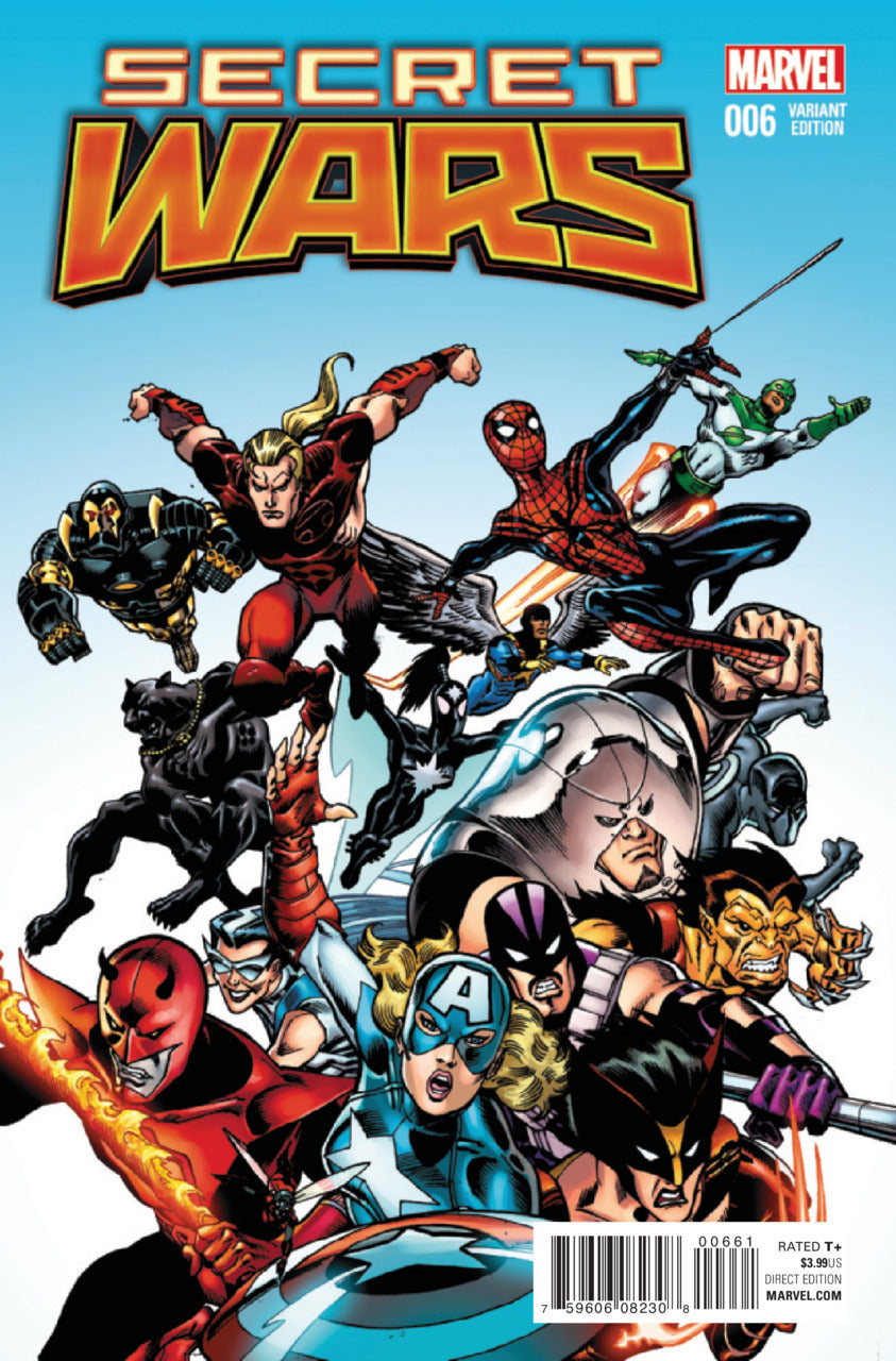 Secret Wars #6 (Of 8) Classic 1:25 Variant