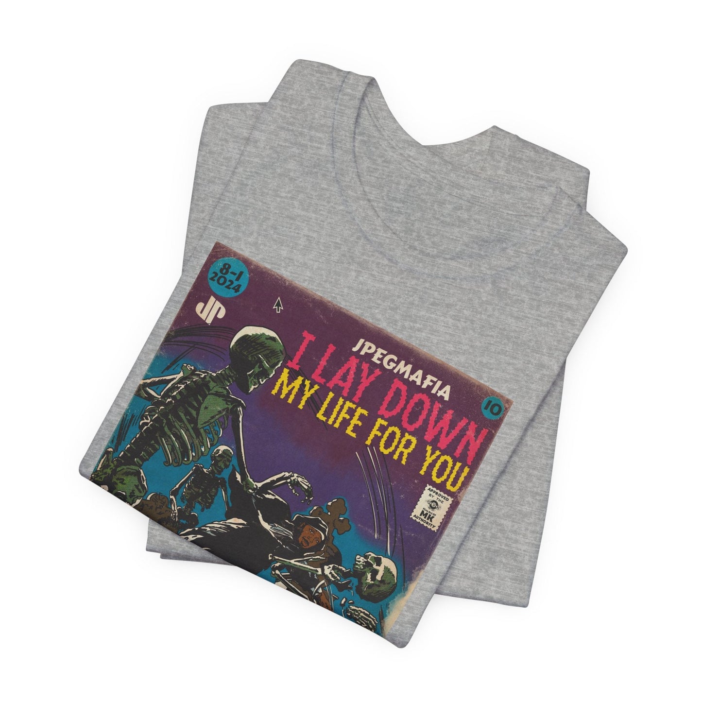 Jpegmafia - I Lay Down My Life Dor You - Unisex Jersey Short Sleeve Tee