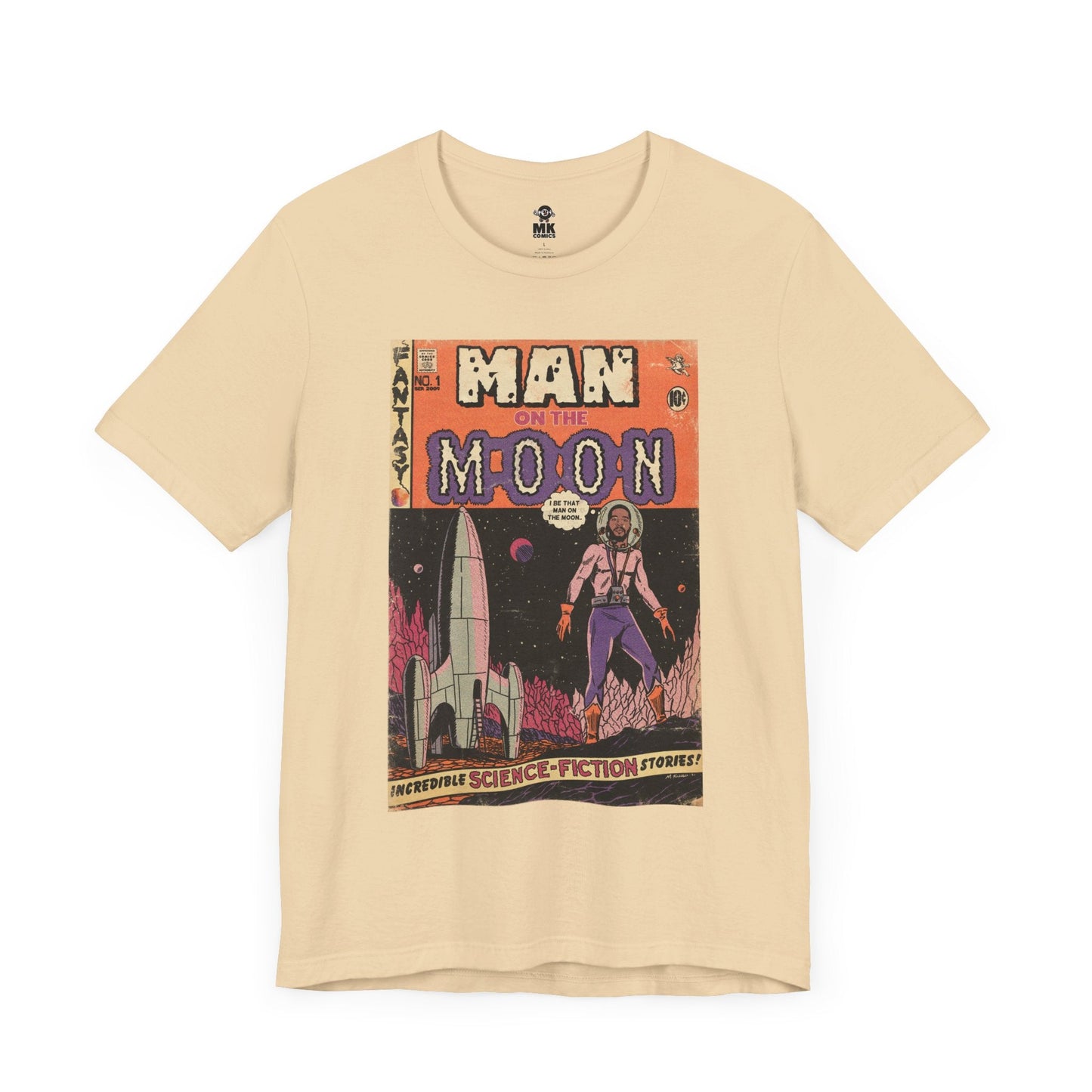Kid Cudi - Man On The Moon - Unisex Jersey T-Shirt