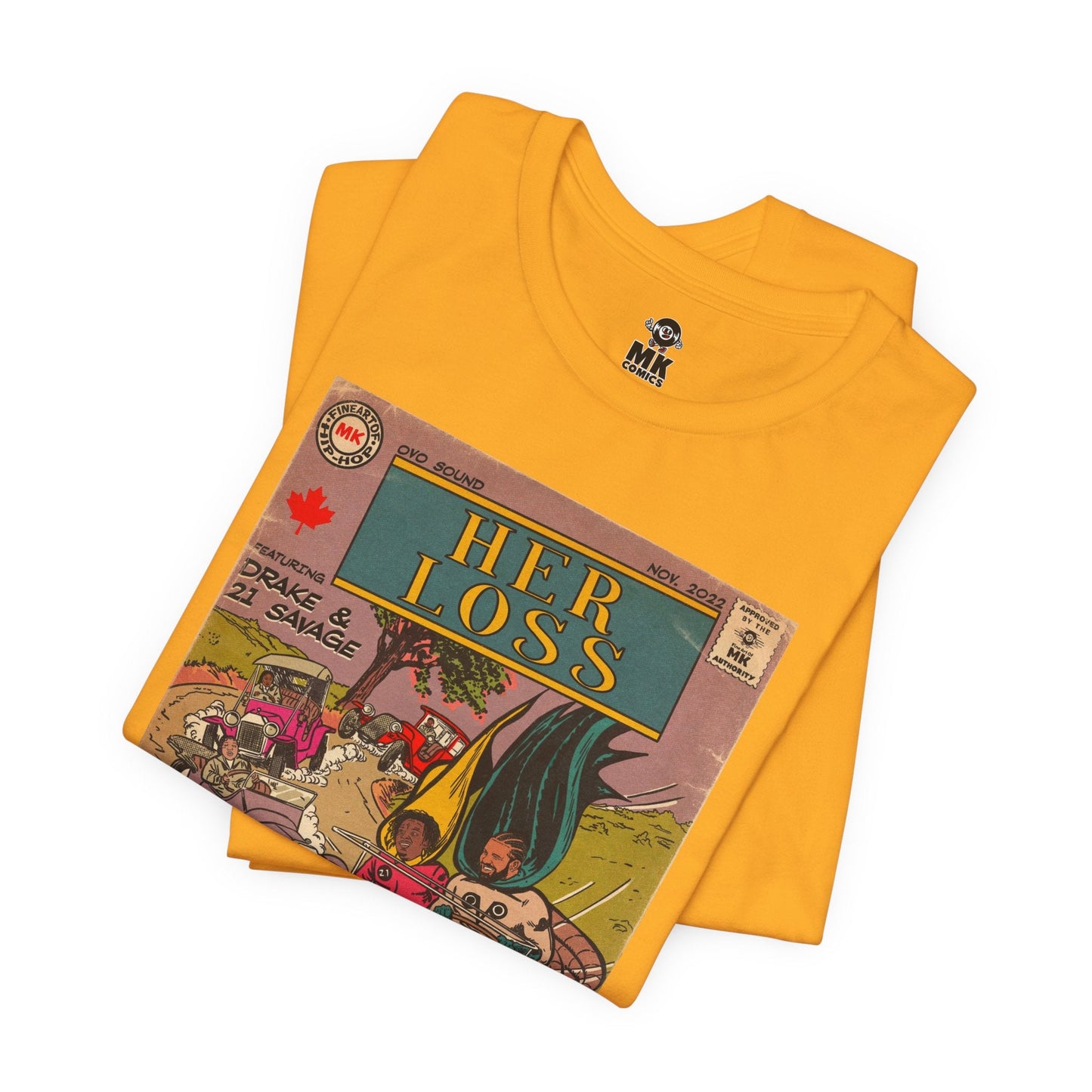 Drake & 21 Savage- Her Loss -  Unisex Jersey Short Sleeve Tee