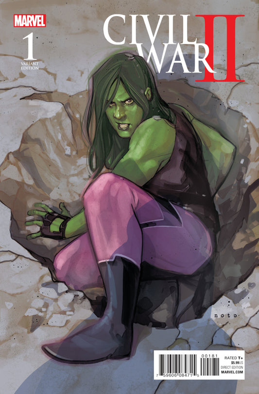 Civil War II #1 (Of 6) Noto 1:10 She-Hulk Variant