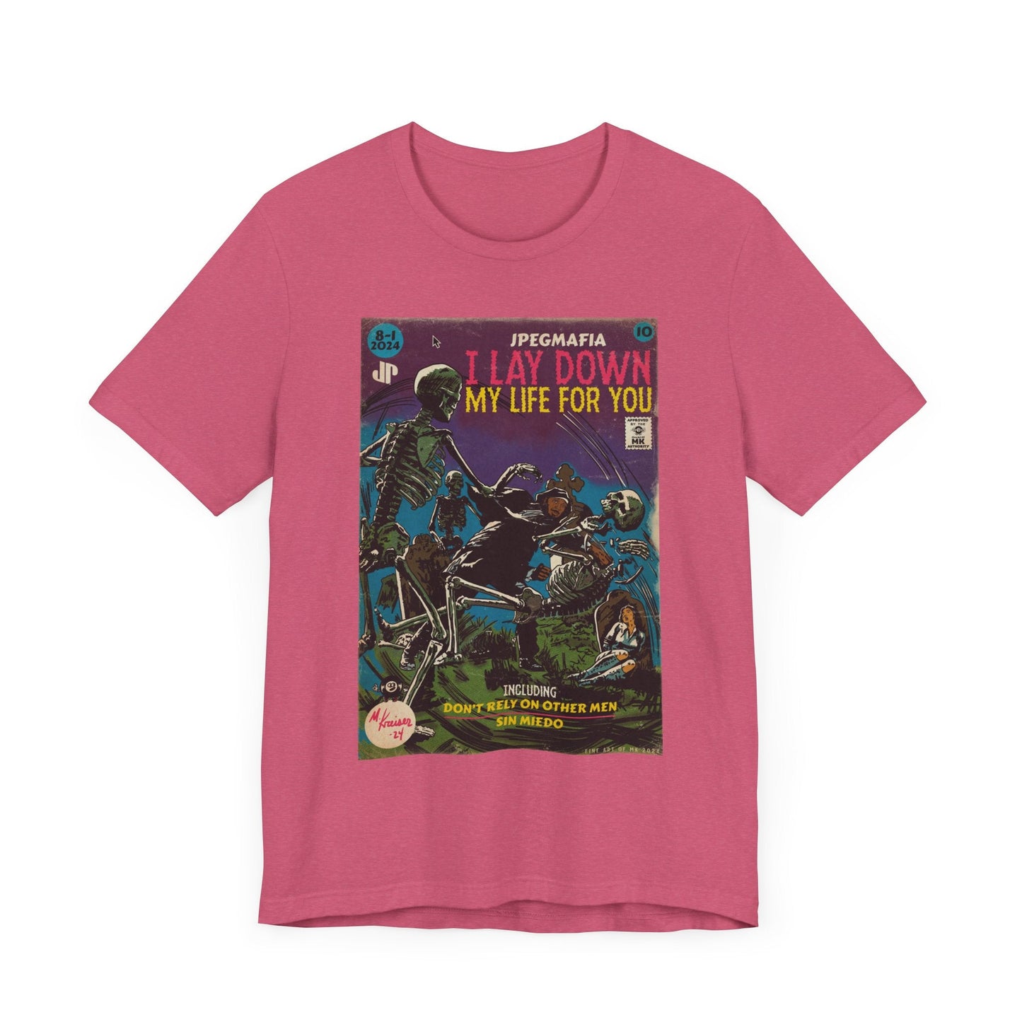 Jpegmafia - I Lay Down My Life Dor You - Unisex Jersey Short Sleeve Tee